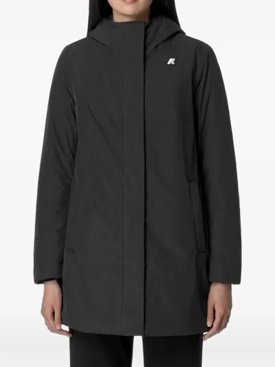 K-way Sophie Soft Touch Marmot Clothing In Black