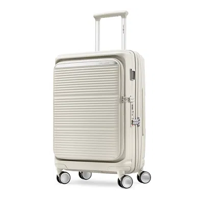 Samsonite Paralux Expandable Spinner Carry On Suitcase In Gray