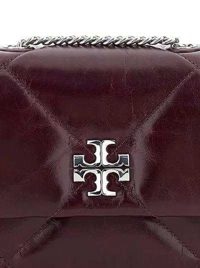 Tory Burch Quilted Chain Shoulder Bag In Burgundy