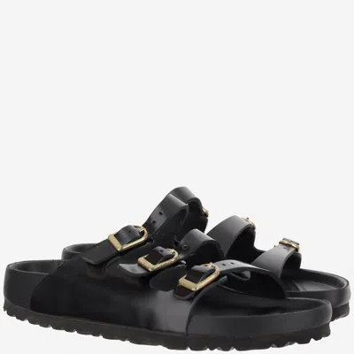 Birkenstock Sandals Florida In Black