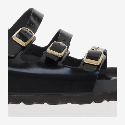 Birkenstock Sandals Florida In Black