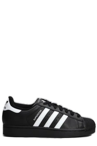 Adidas Originals Superstar Foundation "black/white" Sneakers In Multi