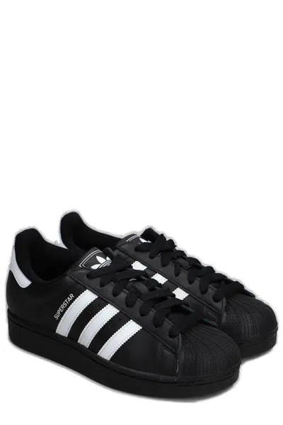Adidas Originals Superstar Foundation "black/white" Sneakers In Multi