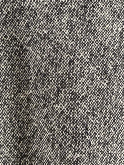 Dolce & Gabbana High-waisted Textured Midi Pencil Skirt In Gray