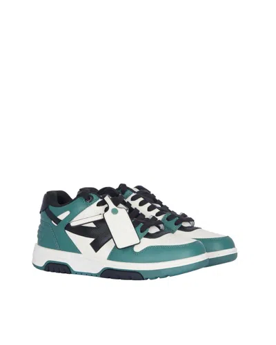 Off-white Out Of Office Sneakers In Green
