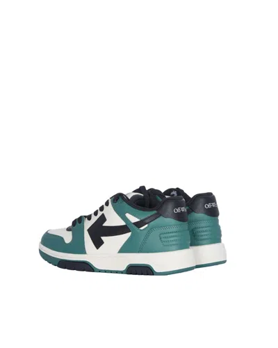 Off-white Out Of Office Sneakers In Green