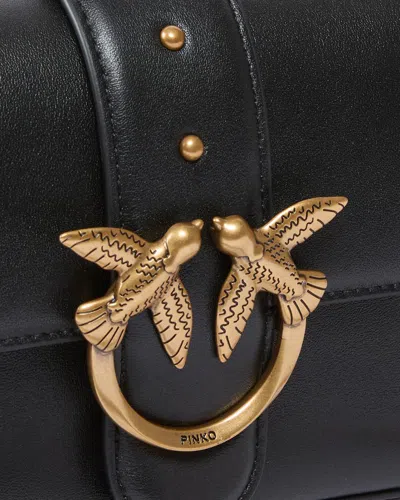 Pinko Love One Shoulder Bag In Black