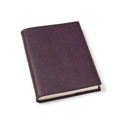 Aspinal Of London A5 Refillable Luxury Journal In Brown