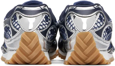 Bottega Veneta Orbit Running Sneakers In Blue