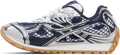 Bottega Veneta Orbit Running Sneakers In Blue