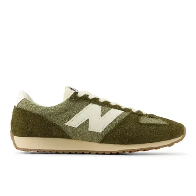 New Balance 471 Suede-leather Sneakers In Green