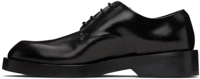 Jil Sander Studded Leather Clogs With Chunky Sole In Black