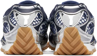 Bottega Veneta Orbit Sneakers With Contrast Stitching And Mesh