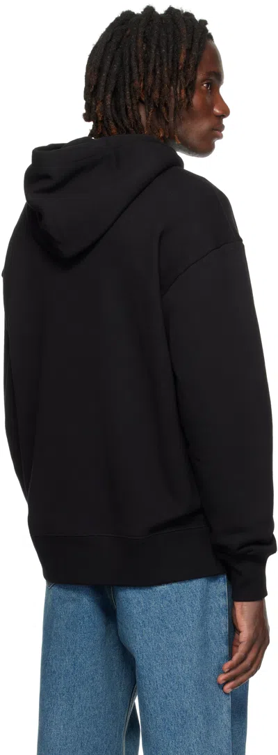 Valentino Jersey Felpa Le Chat De La Maison In Black