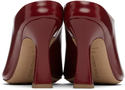 Bottega Veneta Pointed High Heel Sandals In Red
