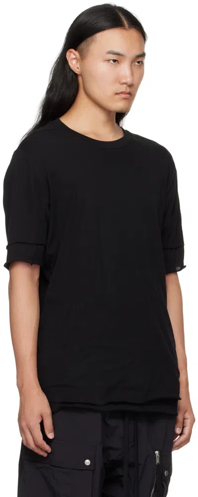 Thom Krom D-029 T-shirt In Black