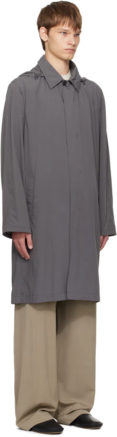 The Row Gray Hesper Coat In Gray