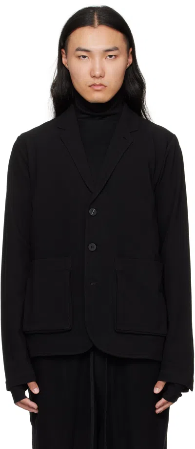Thom Krom Black M Sj 676 Blazer In Black
