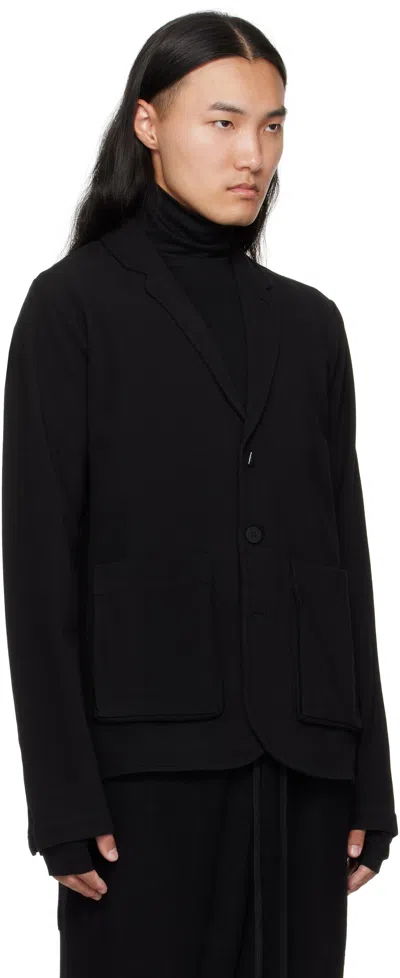 Thom Krom Black M Sj 676 Blazer In Black