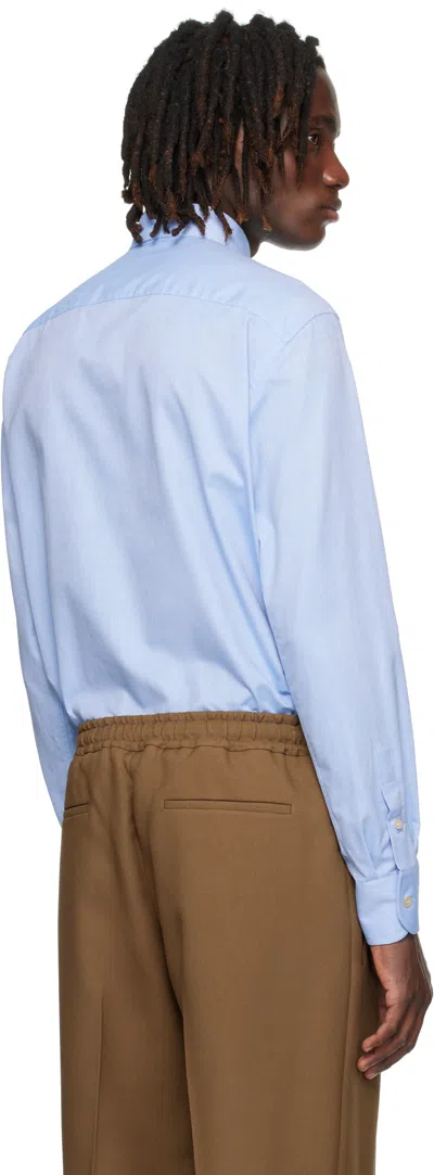 Valentino Garavani Cotton Oxford Shirt With Vlogo Embroidery In Multi