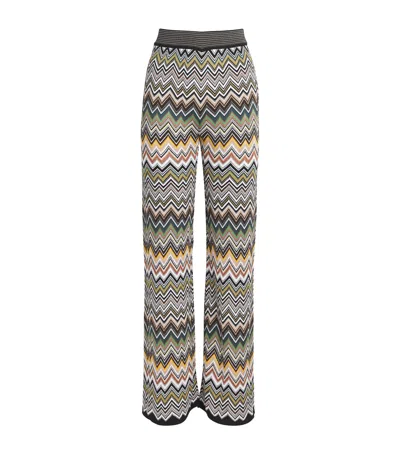 Missoni Lange Hose Mit Chevronmuster In Multi