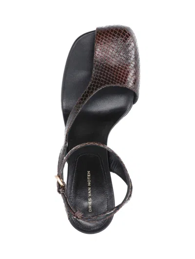 Dries Van Noten With Heel In Brown