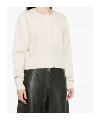 Lemaire Button-front Cardigan In Neutral