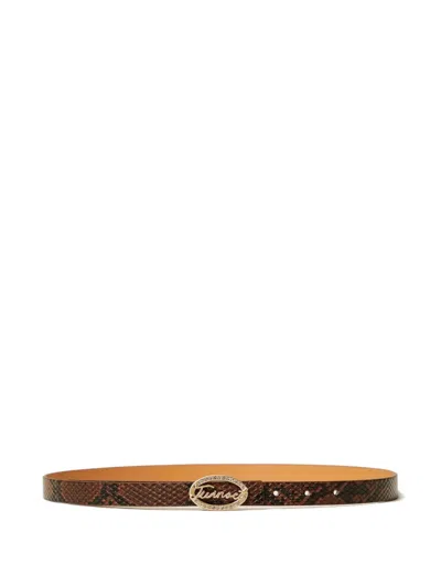 EMBELLISHED-BUCKLE BELT