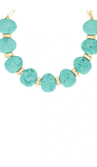 Ettika Turquoise Solstice Choker In Green