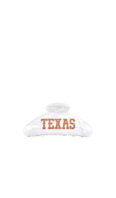 Baublebar University Of Texas At Austin Hair Claw Clip In White