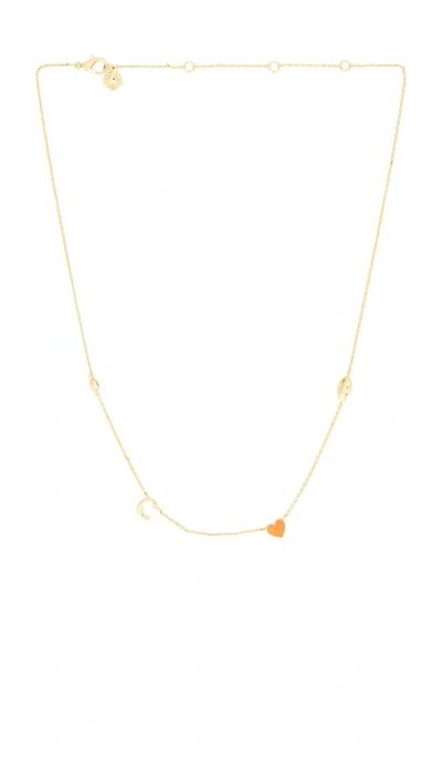 Baublebar Clemson University Delicate Necklace In Gold