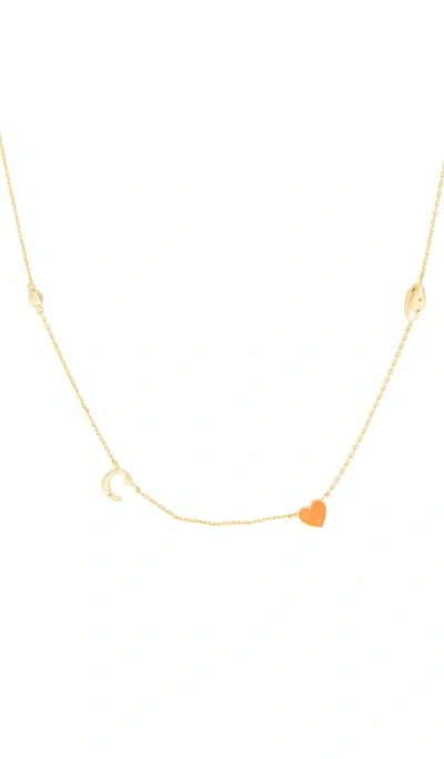 Baublebar Clemson University Delicate Necklace In Gold