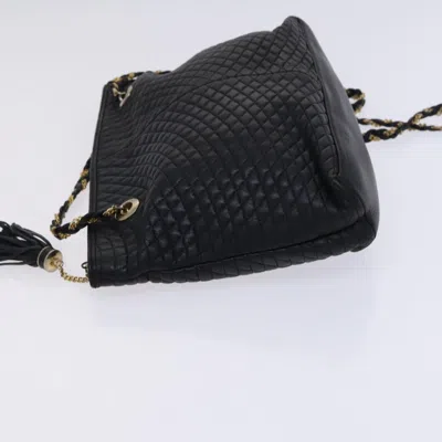 Pre-owned Bally Black Leather Shoulder Bag ()