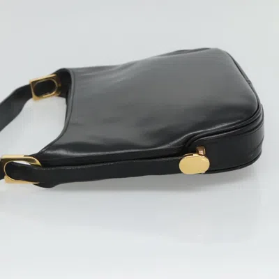 Pre-owned Bally Black Leather Shoulder Bag ()