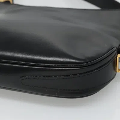 Pre-owned Bally Black Leather Shoulder Bag ()