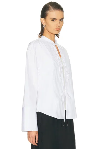 Adam Lippes Mick Top In White