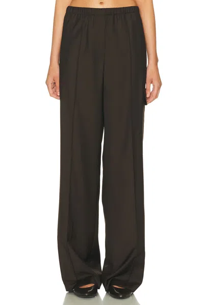 Helmut Lang Relaxed Cargo Trousers In Brown