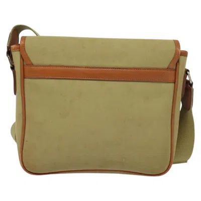 Pre-owned Burberry Nova Check Beige Canvas Shoulder Bag ()