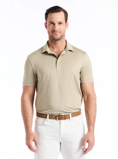 Robert Graham Canto Short Sleeve Polo In Neutral