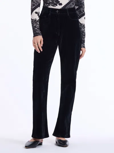 Robert Graham Athena Denim Pant In Black