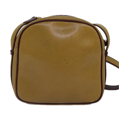 Pre-owned Cartier Must De  Beige Leather Shoulder Bag ()