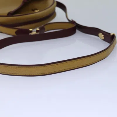Pre-owned Cartier Must De  Beige Leather Shoulder Bag ()