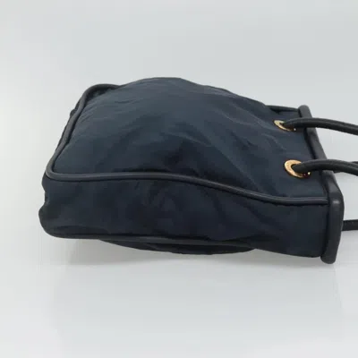 Pre-owned Celine Céline Cabas Navy Synthetic Shoulder Bag ()