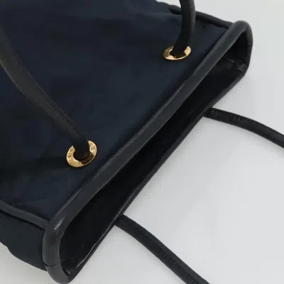 Pre-owned Celine Céline Cabas Navy Synthetic Shoulder Bag ()