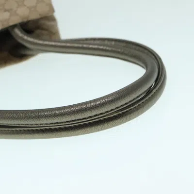 Pre-owned Celine Céline Macadam Beige Canvas Shoulder Bag ()