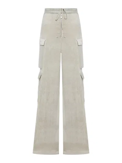 Rick Owens Cargo-pocket Trousers In Gray