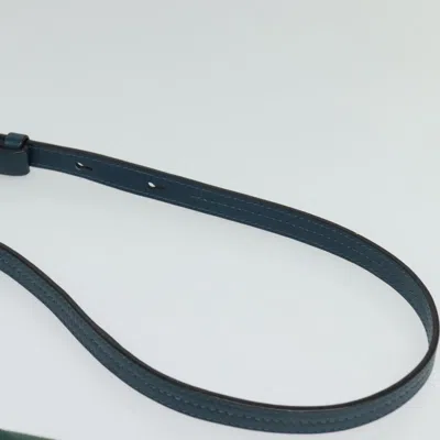 Pre-owned Chloé Faye Blue Suede Shoulder Bag ()