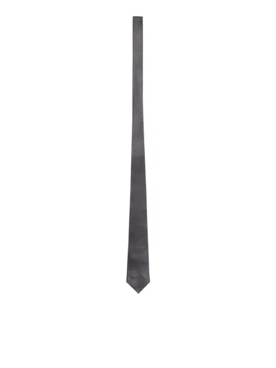 Tom Ford Lambskin Tie In Black