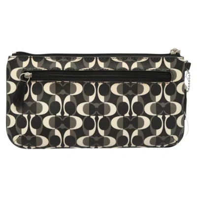 Pre-owned Coach Multicolour Canvas Clutch Bag ()