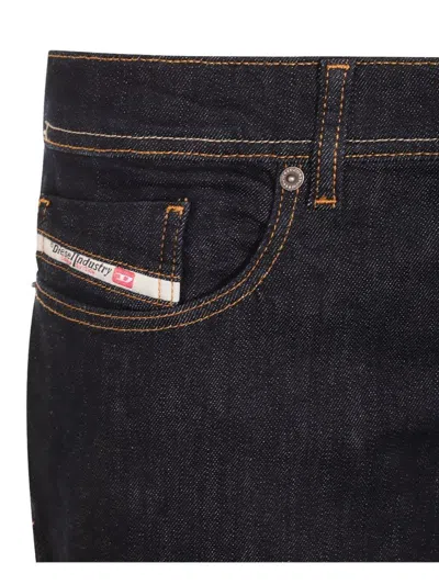 Diesel Jeans Blue And Green In Blue